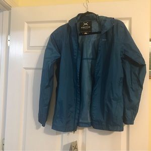 NWT Artix Kids Lg (18) High Trch Water Resistant Raincoat. Blue